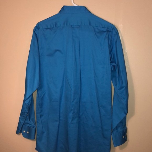 blue izod button down - Picture 3 of 3